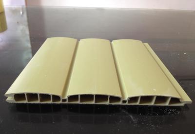 專業生產木塑百葉板 塑鋼百葉板基材圖片_高清圖_細節圖